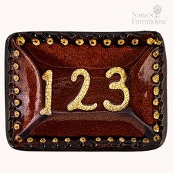 Smith Redware 1 2 3 Rectangle Tray - Small