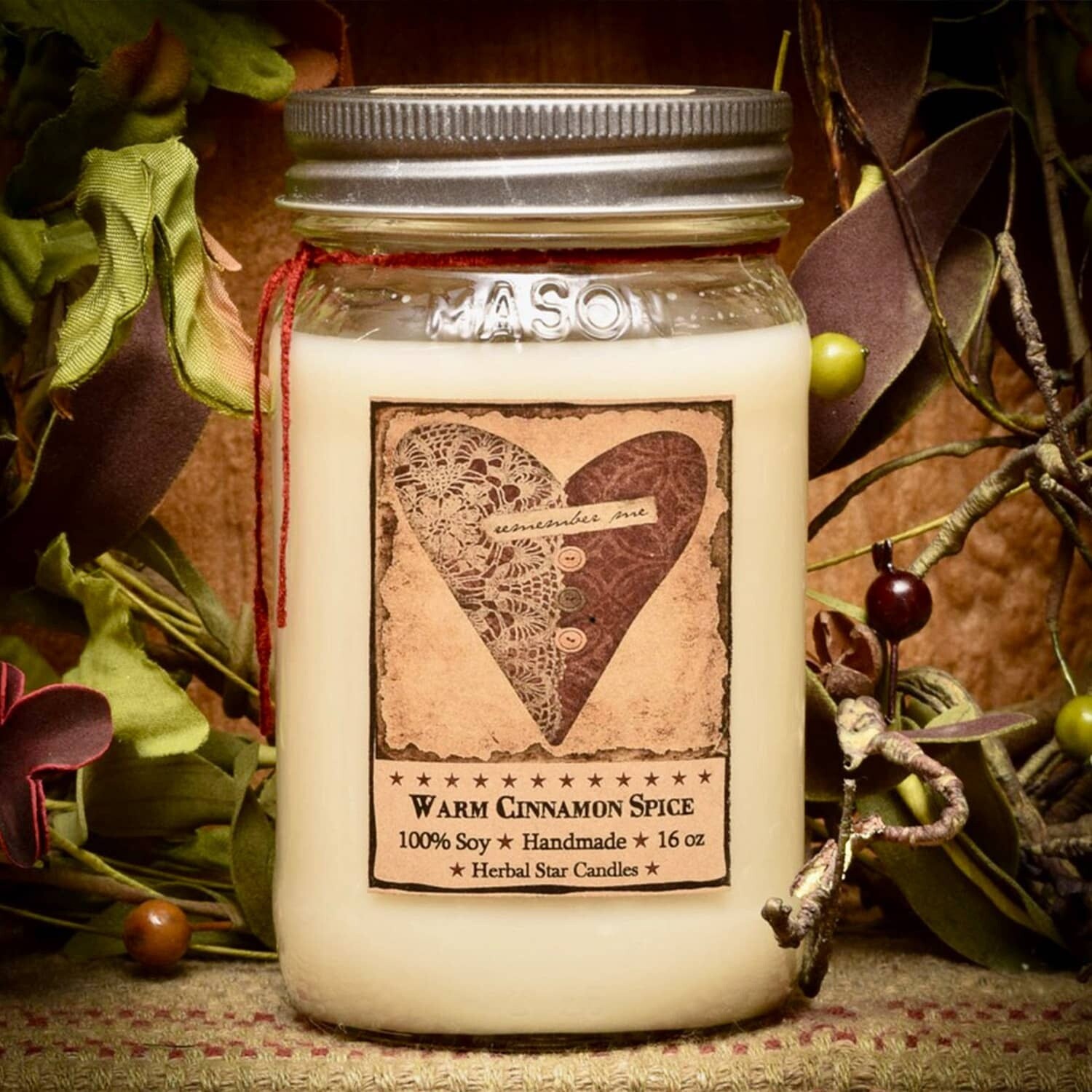Home Mason Jar Candle - 16 oz