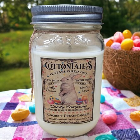 Coconut Cream Candies Soy Jar Candle