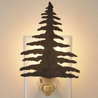 Northwoods Tree Night Light