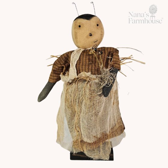 Blanche Bee Doll with Two Bees - 21"