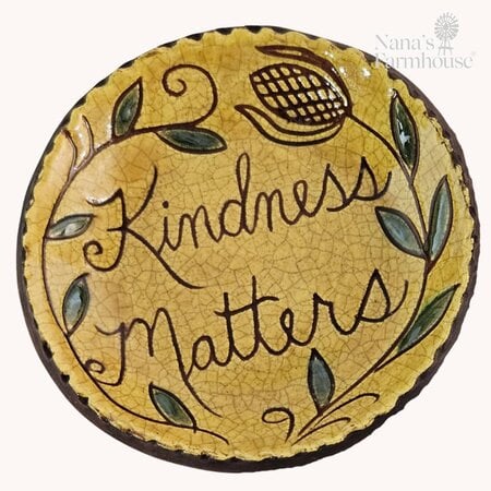 Kindness Matters Round Plate - 5"