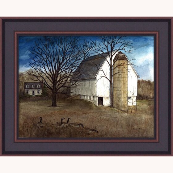 White Barn by Bonnie Fisher