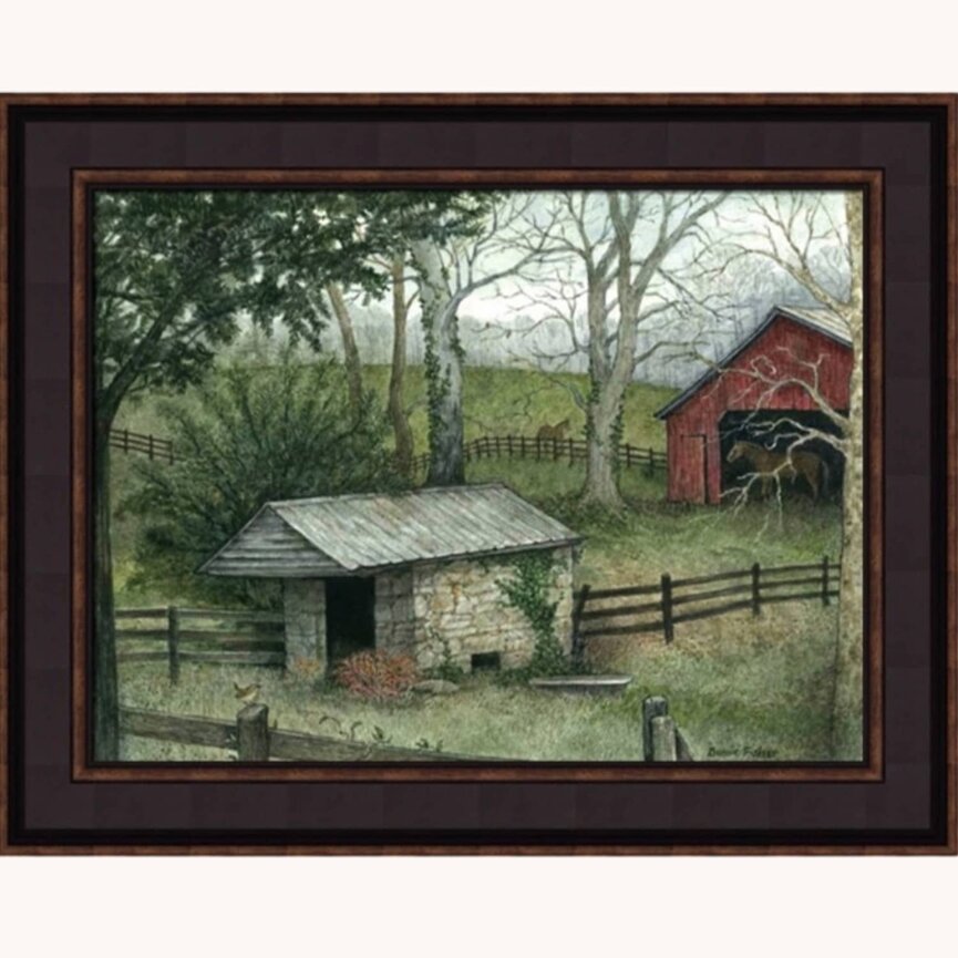 Spring House by Bonnie Fisher - 16 x 12