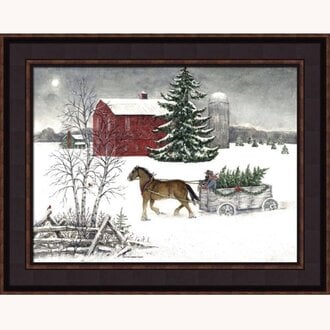 Christmas Is Coming Canvas Print by Bonnie Fisher