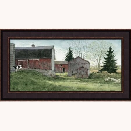 Big Barn Canvas Print by Bonnie Fisher