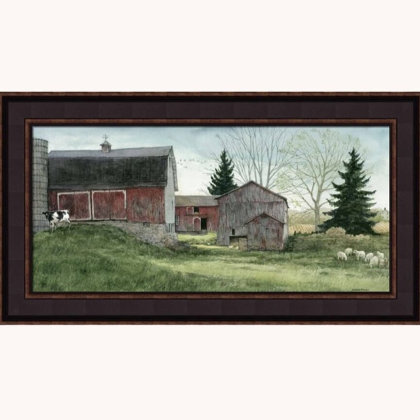 Big Barn Canvas Print by Bonnie Fisher
