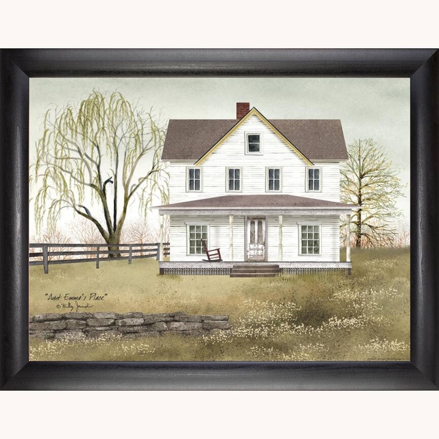 Aunt Emma's Place Billy Jacobs Framed Print - 18" x 24"