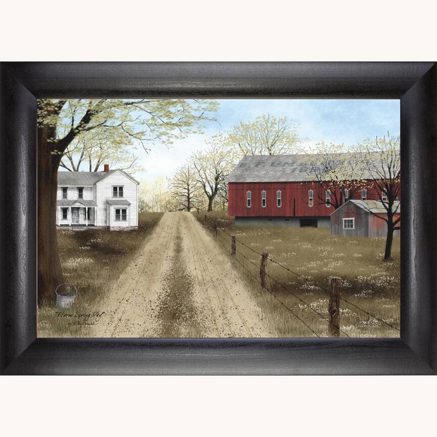 Billy Jacob's Warm Spring Day Framed Print - 12"  x 18"