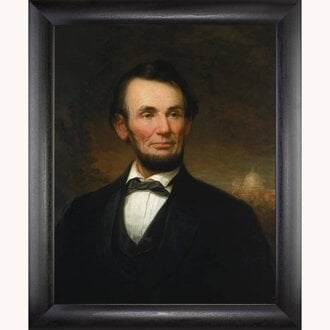 Abraham Lincoln Framed Print - 16"  x 20"