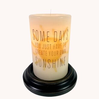 Someday Sunshine Candle Sleeve