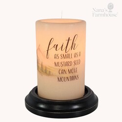 Mountain Mustard Seed Candle Sleeve - Antique Vanilla