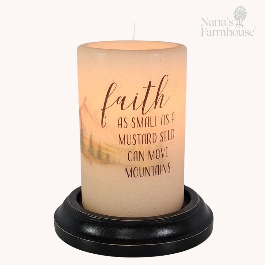Mountain Mustard Seed Candle Sleeve - Antique Vanilla