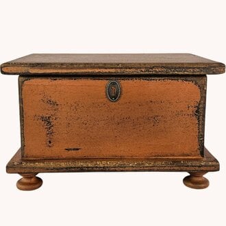 Sugar Box Wooden Pumpkin - Large