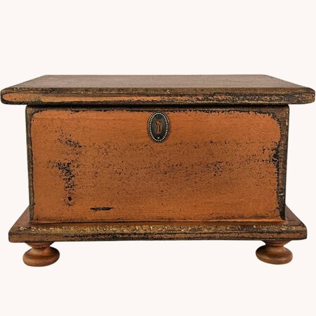 Sugar Box Wooden Pumpkin - Large