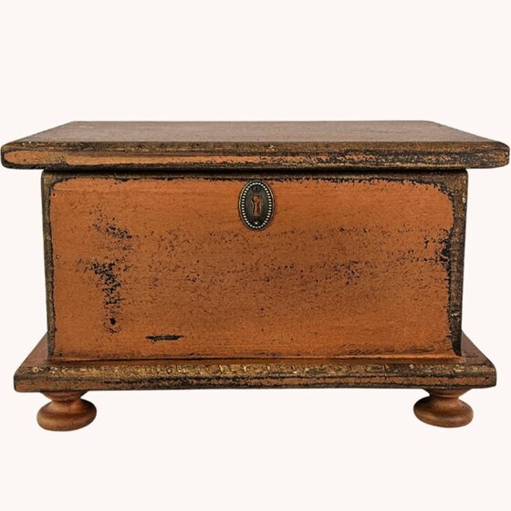 Sugar Box Wooden Pumpkin - Large