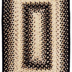Black Mist Ultra Durable Braided Rugs