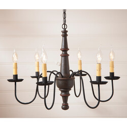 Harrison Wood Chandelier in Americana