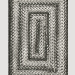 Graphite Ultra Durable Braided Rug