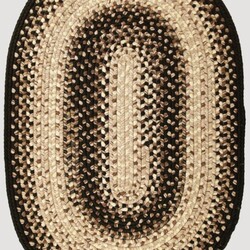 Black Mist Ultra Durable Braided Rugs