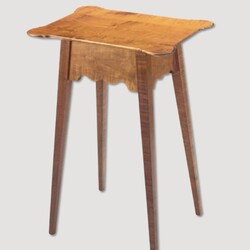 Valley Table Porringer Tiger Maple Top