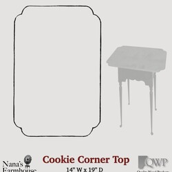 Valley Table Cookie Corner Tiger Maple Top