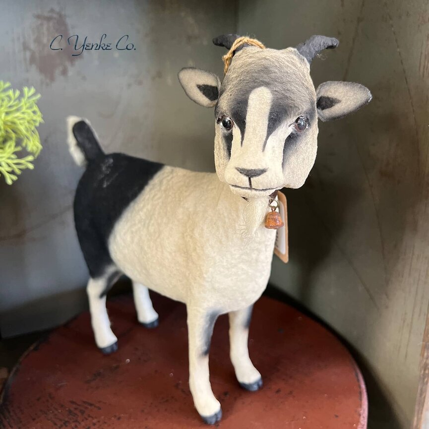C. Yenke Goat White and Black - 9x9