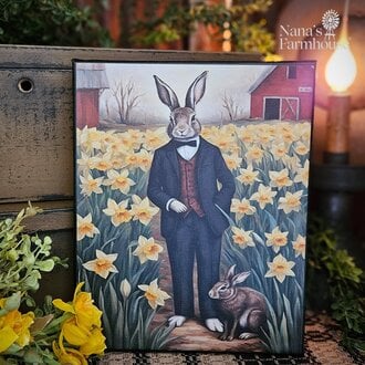 Ben Bunny Canvas Print - 8 x 10