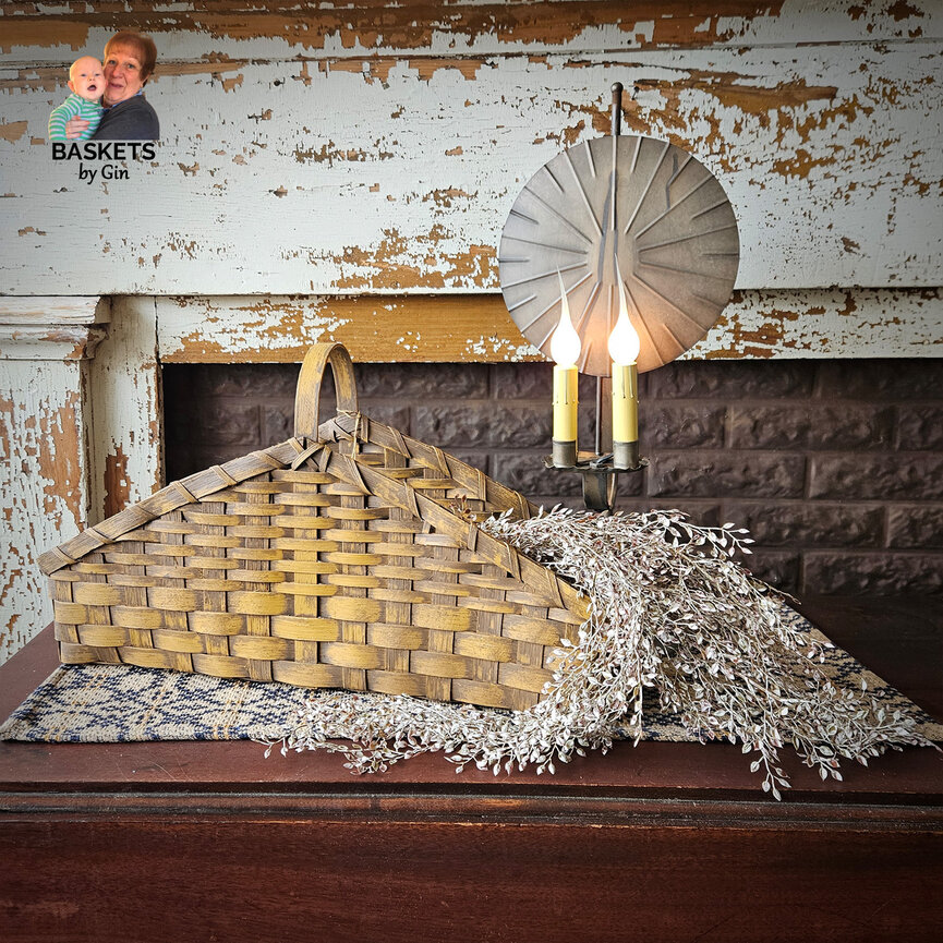 Hearth Basket with Handle