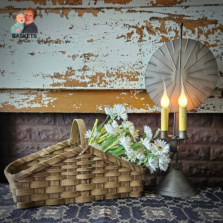 Hearth Basket with Handle