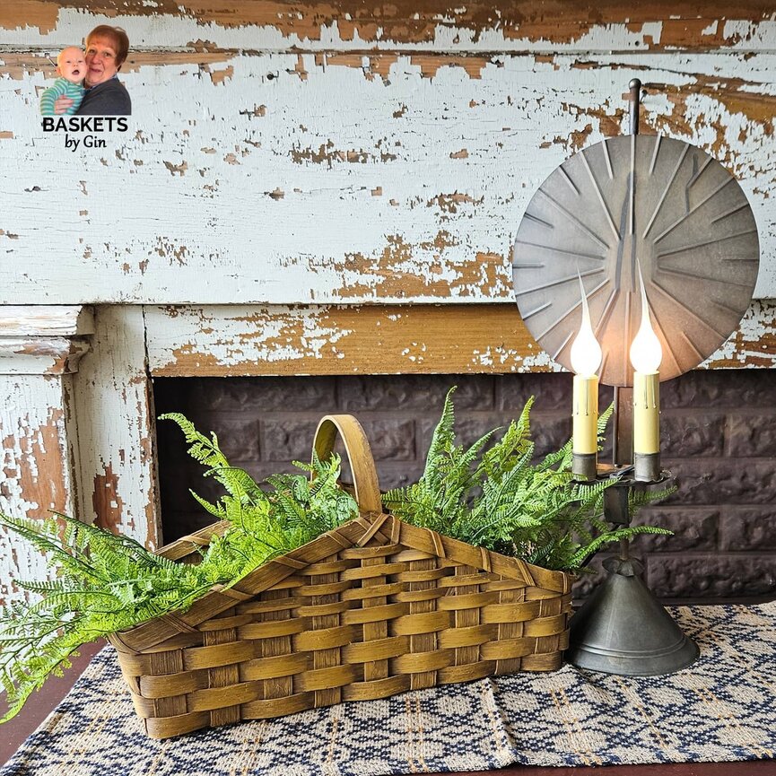 Hearth Basket with Handle