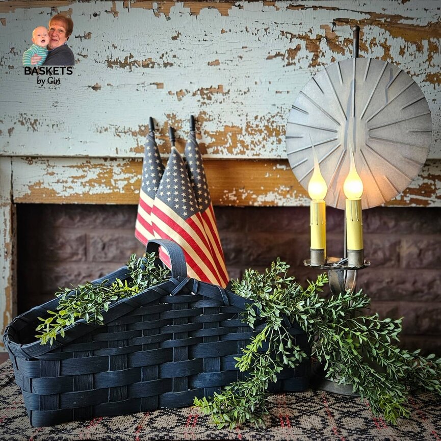 Hearth Basket with Handle