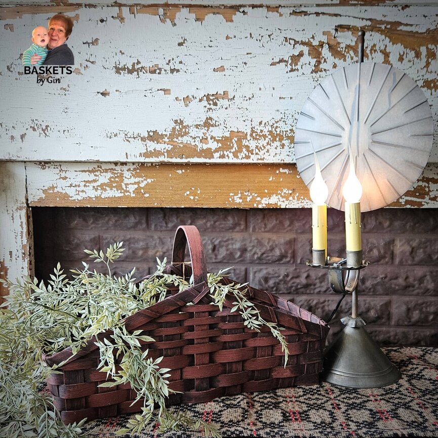 Hearth Basket with Handle