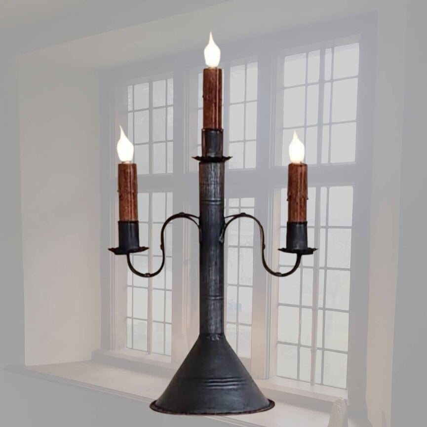 Three  Light Candelabra Mini - 18.5"