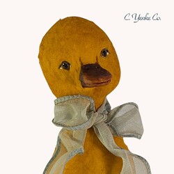 Standing Duckling Handmade Figurine - 9.5"