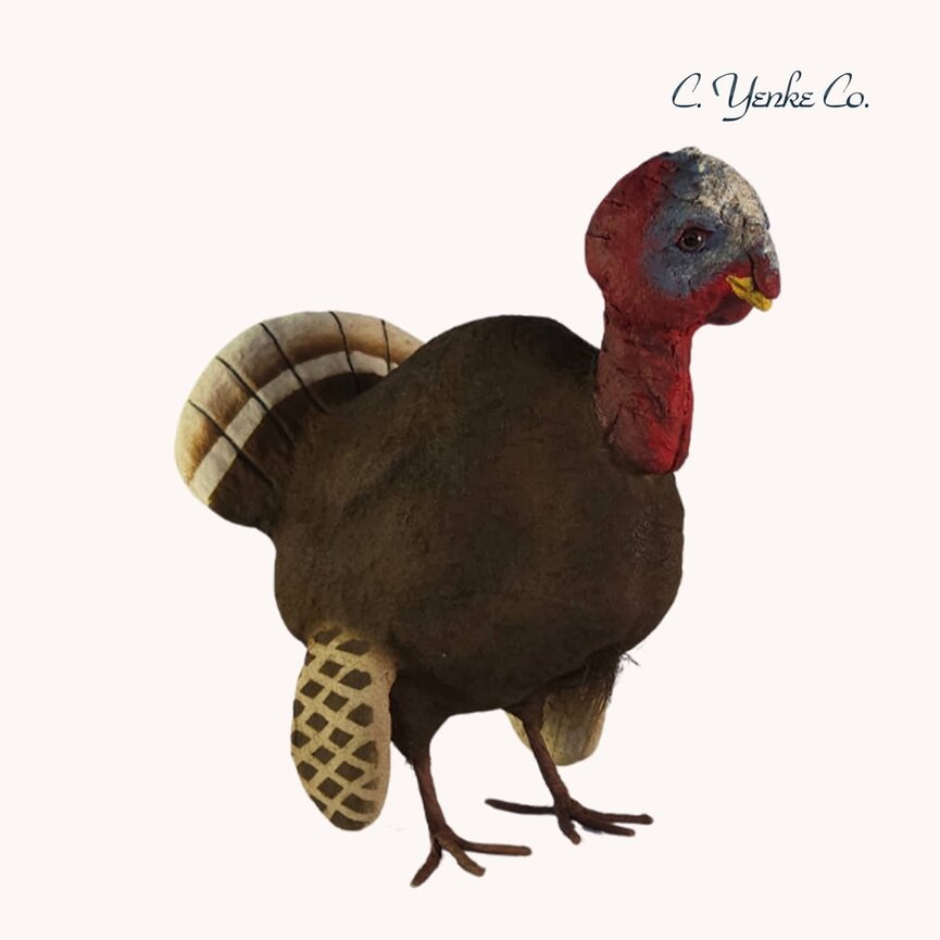 C. Yenke Thanksgiving Turkey - 7.5" x 8"