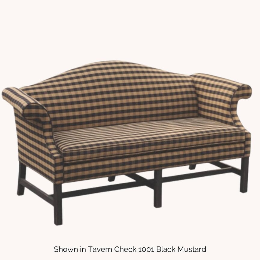 Camelback Formal Sofa 72" | American Primitive Collection