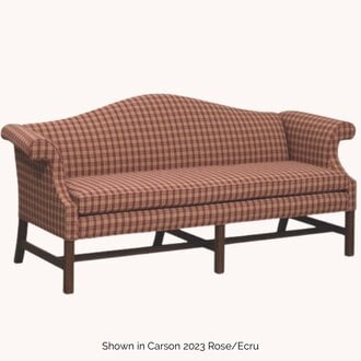 Camelback Formal Sofa - 83"