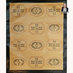 Bump Tavern Floor Cloth - 52" x 60"