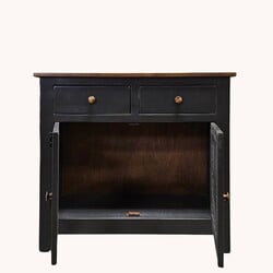Farmhouse Cabinet with Old Mill Tin Insert