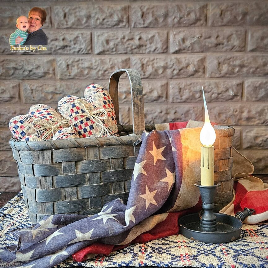 Picnic Basket with Handle Black - 18" x 12" x 9"