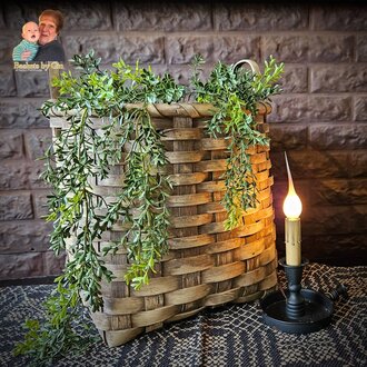 Wool Drying Basket with Handle - Natural