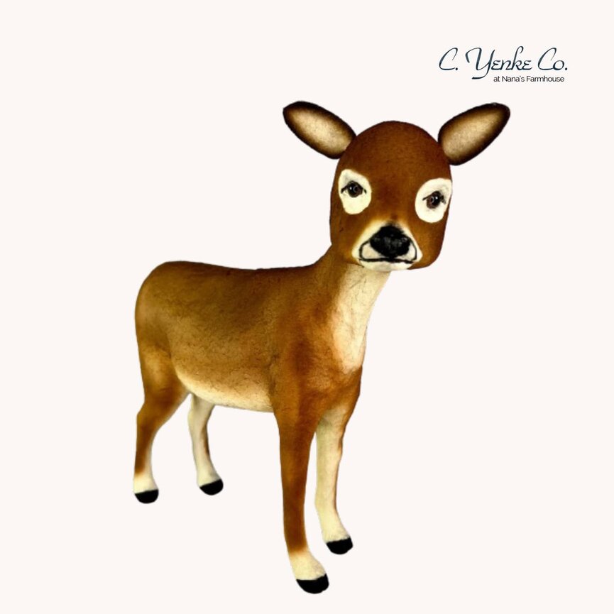 Whitetail Deer Doe Figurine - 9x11