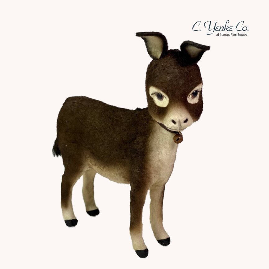 Baby Donkey Brown - 6"