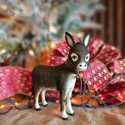Baby Donkey Brown - 6"