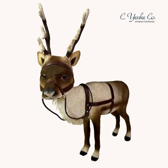 Reindeer Looking to Left