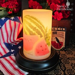 Sweet Watermelon Candle Sleeve Vanilla