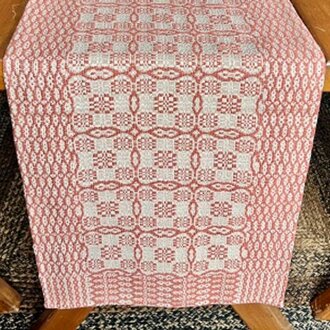 Saratoga Long Runner Rust/Linen 14 x 56