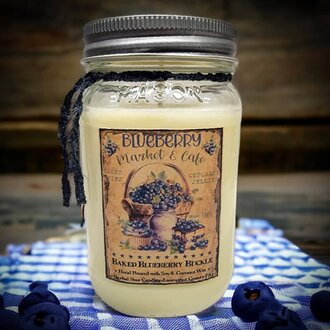 Baked Blueberry Buckle Soy Jar Candle