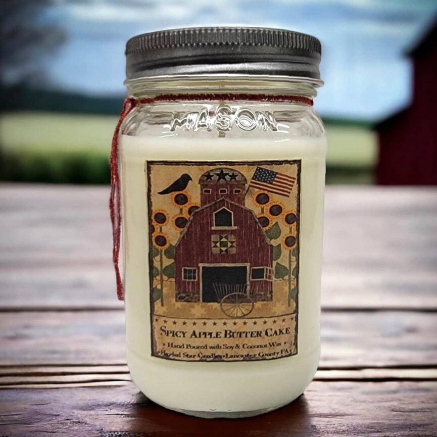 Barn Star Spice Soy Jar Candle - 16oz